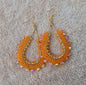 Beaded Luxury Teardrop Earrings " Claudia "